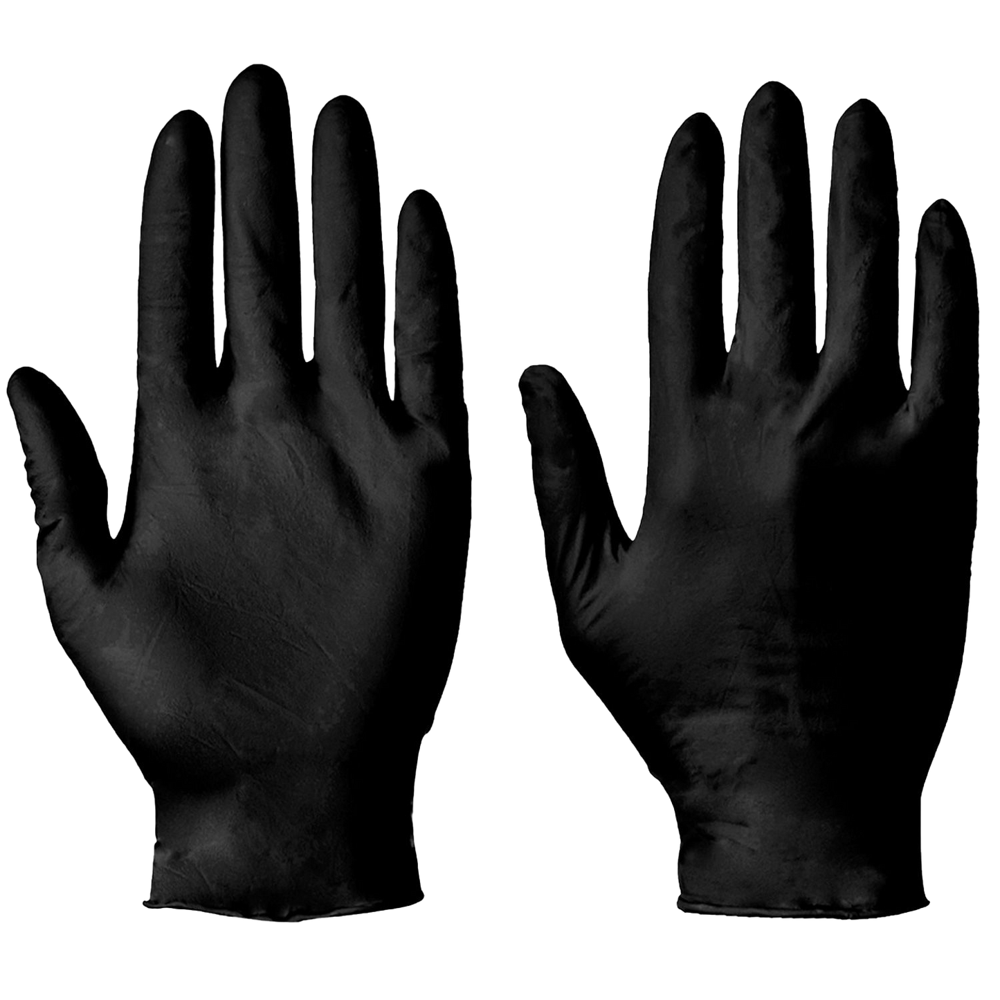 Purely Protect Black Nitrile Gloves x 100 Gloves - Various Sizes Available