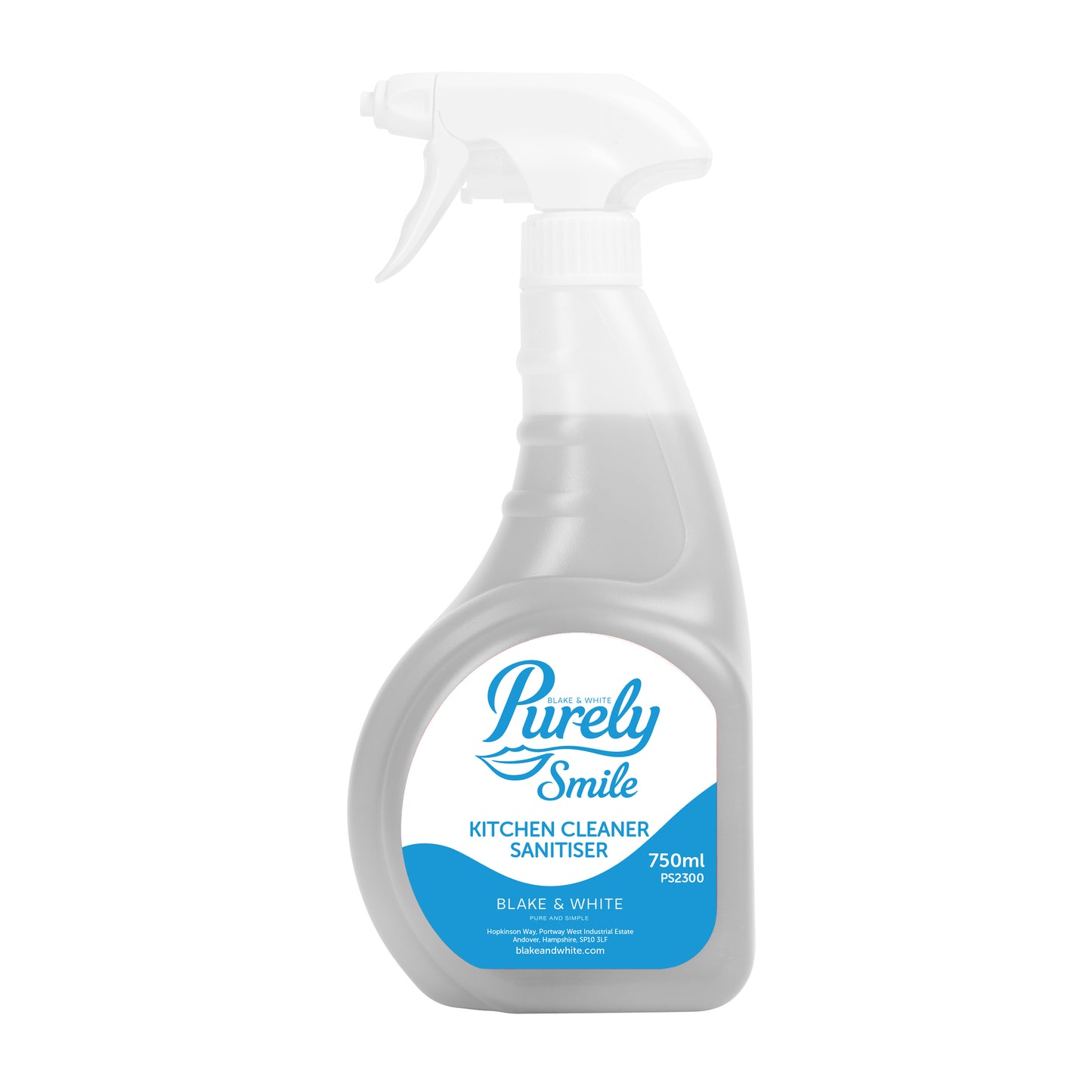 Purely Smile Kitchen Cleaner & Sanitizer (750ml Trigger Spray)