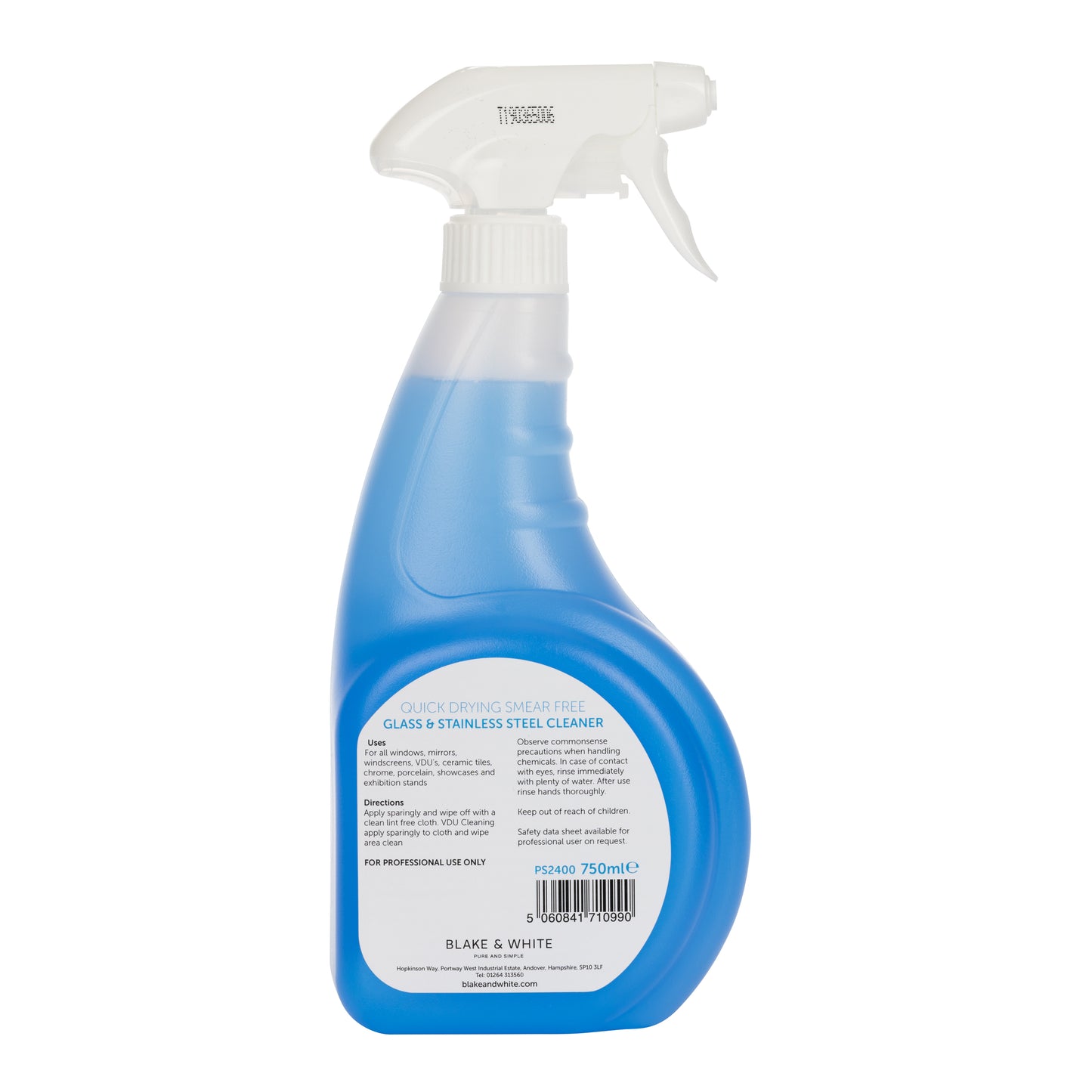 Purely Smile Glass & Stainless Steel Cleaner (750ml Trigger Spray)