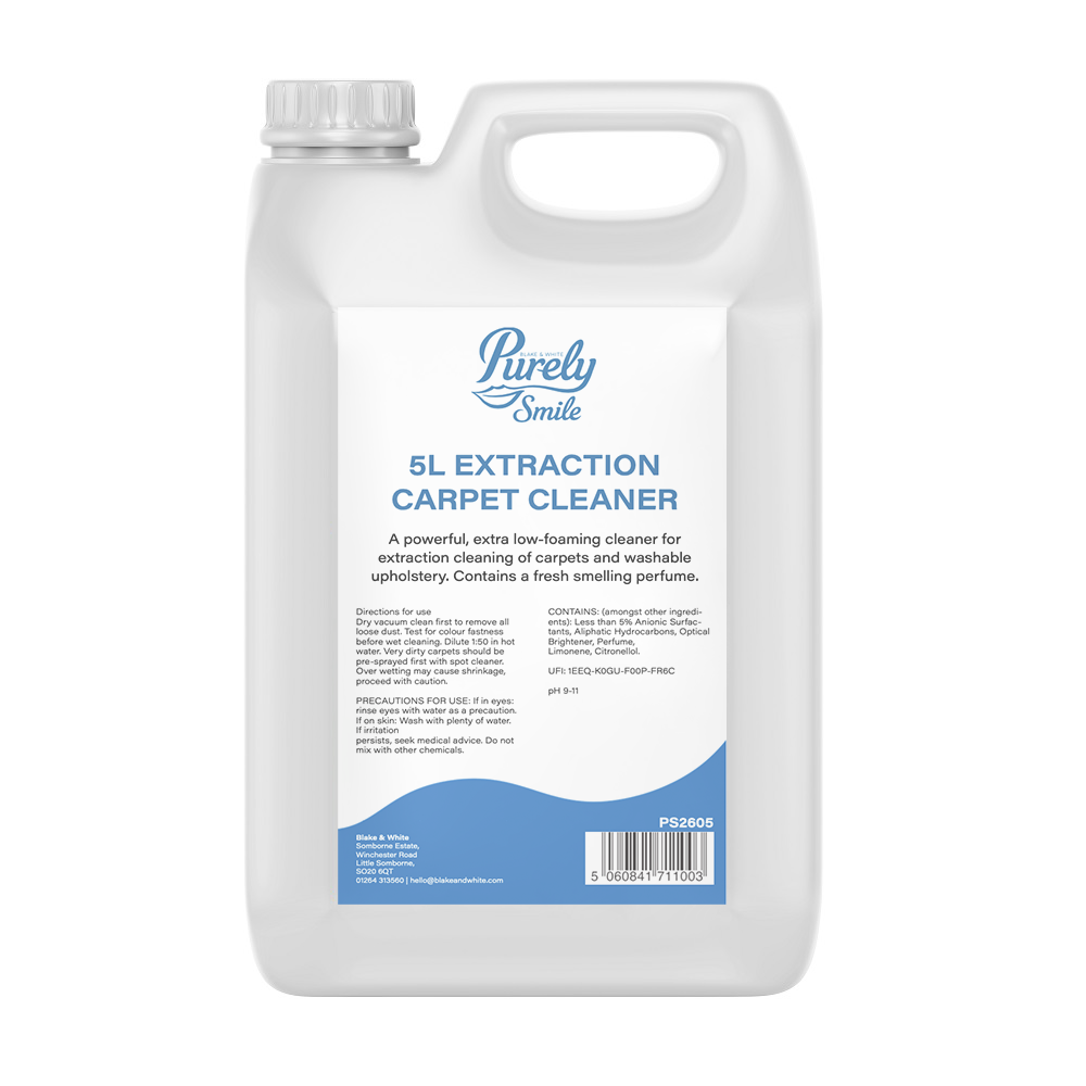 Purely Smile Extraction Carpet Cleaner 5L