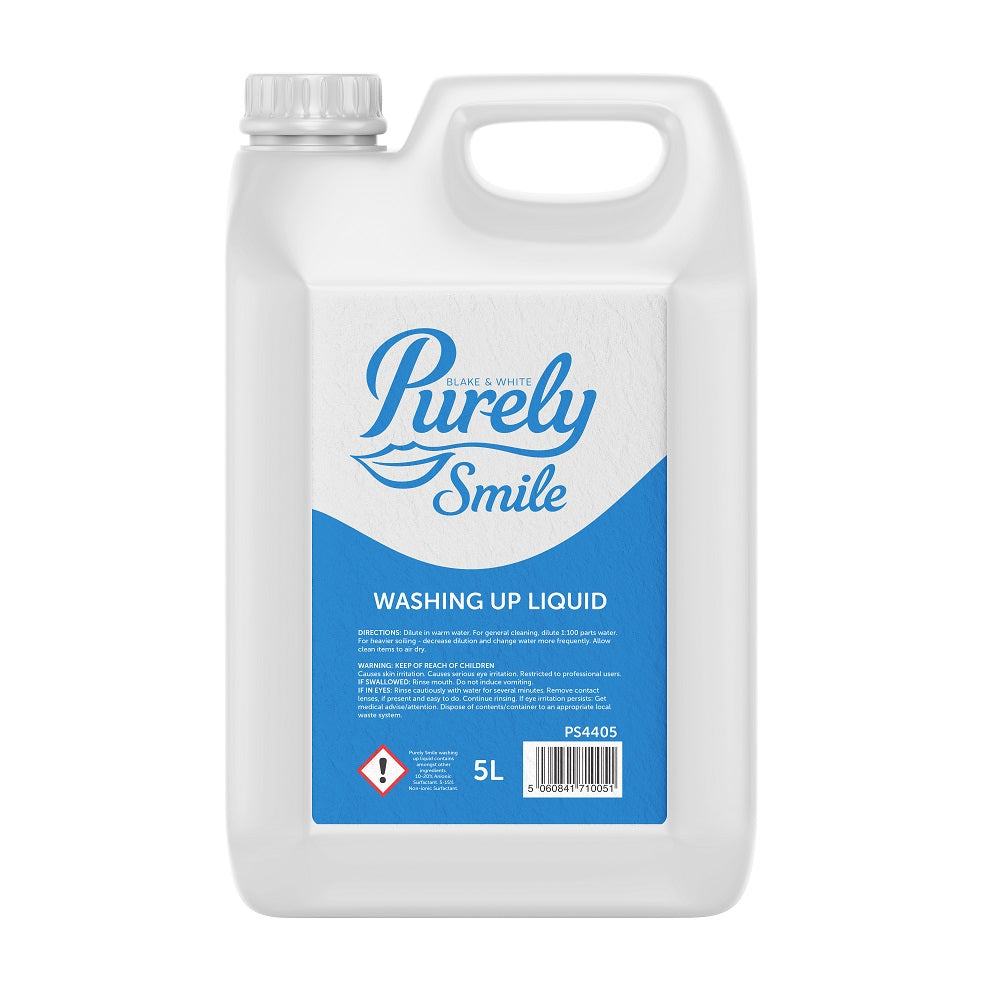 Purely Smile Dish Soap Refill (5L) - Long-Lasting, Kitchen Essential