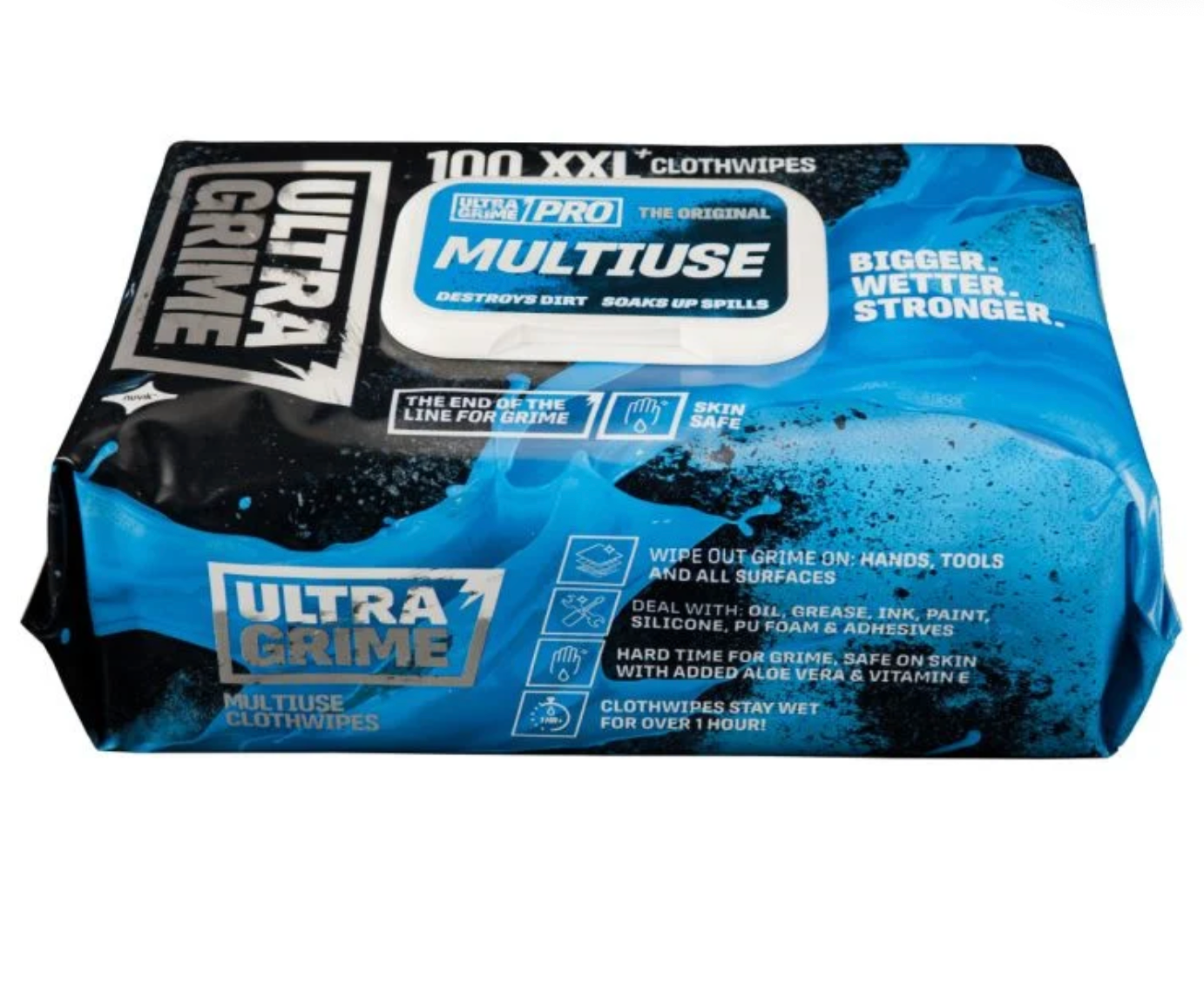 UltraGrime XXL Multi Purpose Wipes x 100