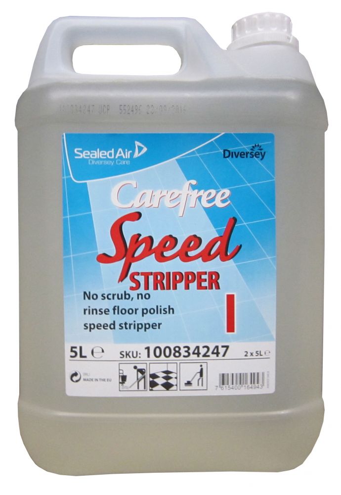 Diversey Carefree Speed Stripper (5L) - Powerful Floor Cleaner