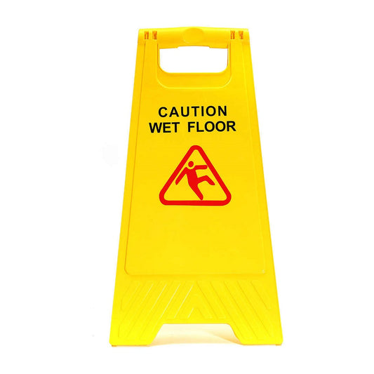 Purely Protect Caution Wet Floor Sign Free Standing 62x30cm