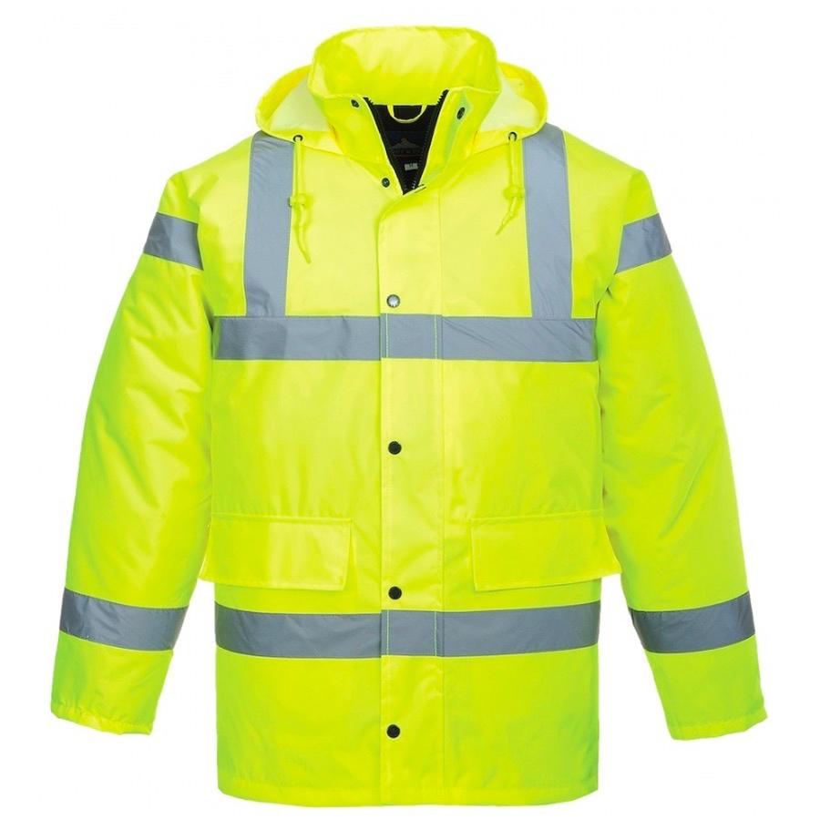 Purely Protect Hi-Vis Traffic Jacket - Large (See Clearly, Stay Safe)