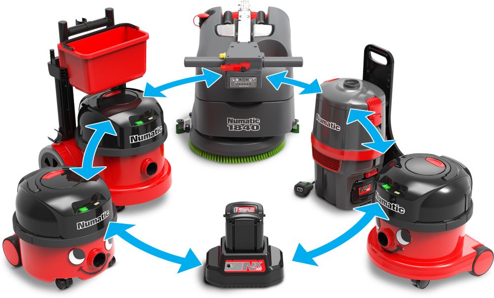 Numatic NX300 Cordless Vacuum Battery