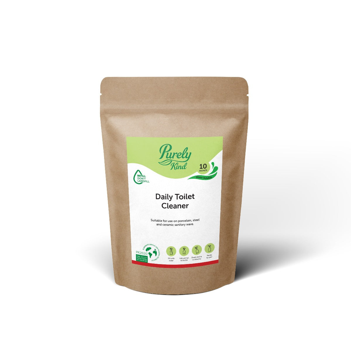 Purely Kind: Daily Toilet Cleaning Capsules (10 Pack)