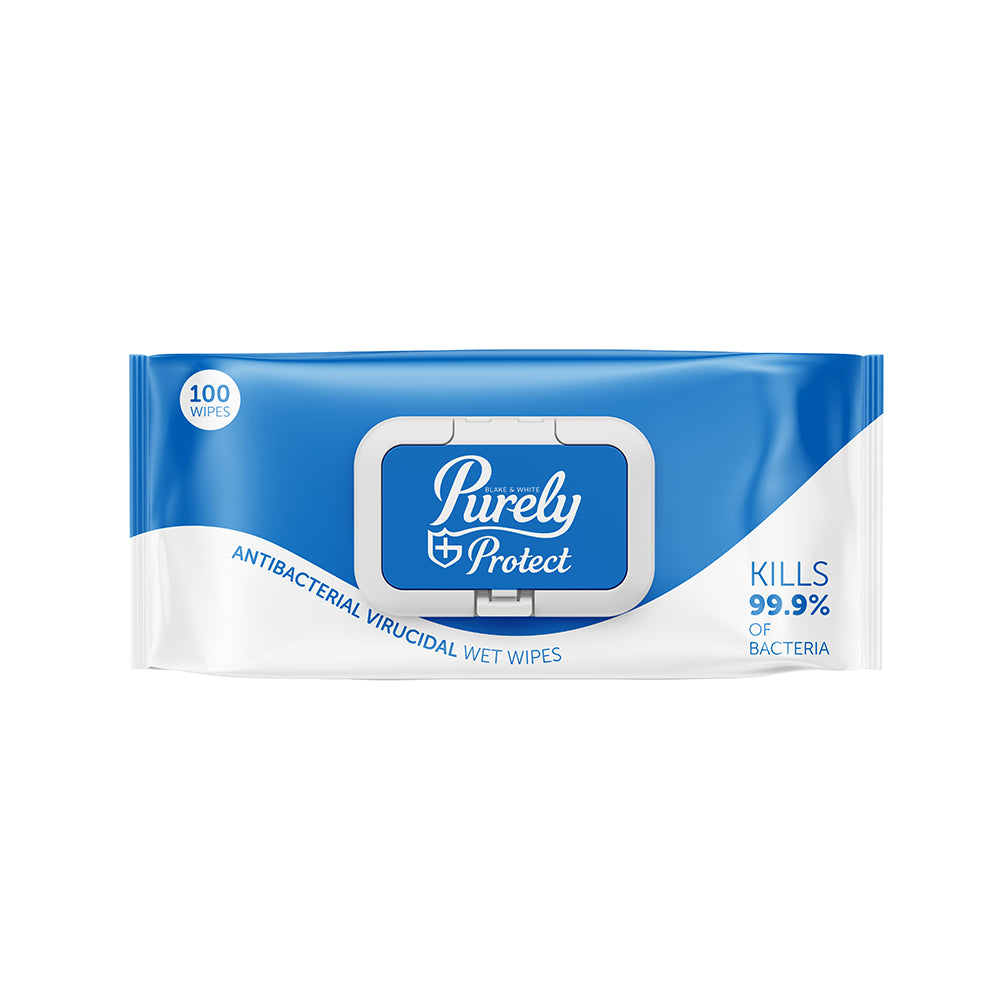 Purely Protect Antibacterial & Virucidal Wipes