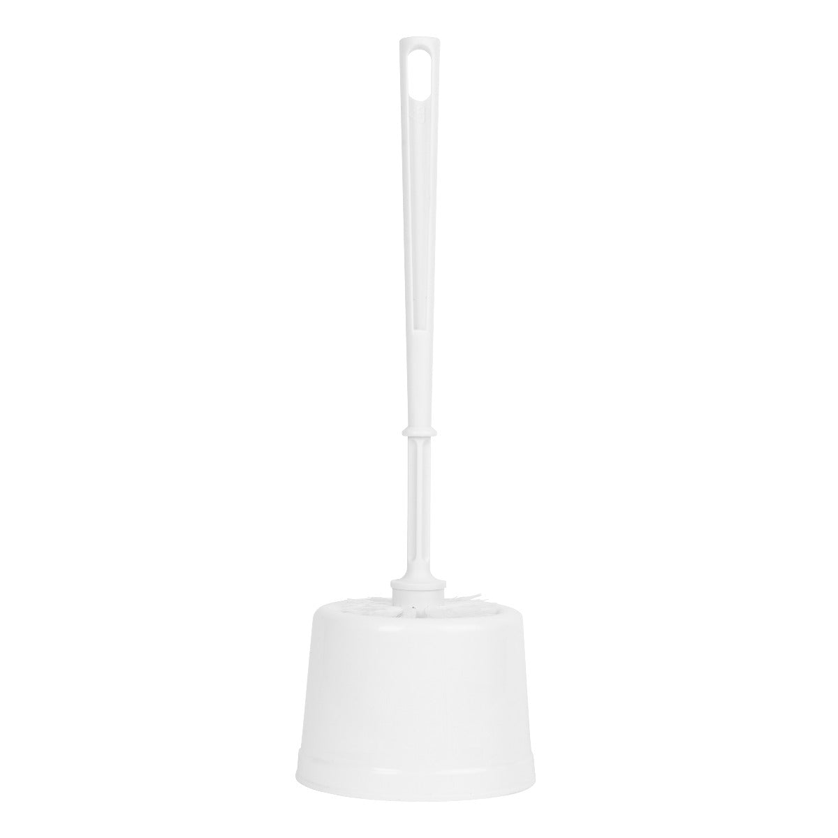 Purely Smile Toilet Brush with Holder Set White