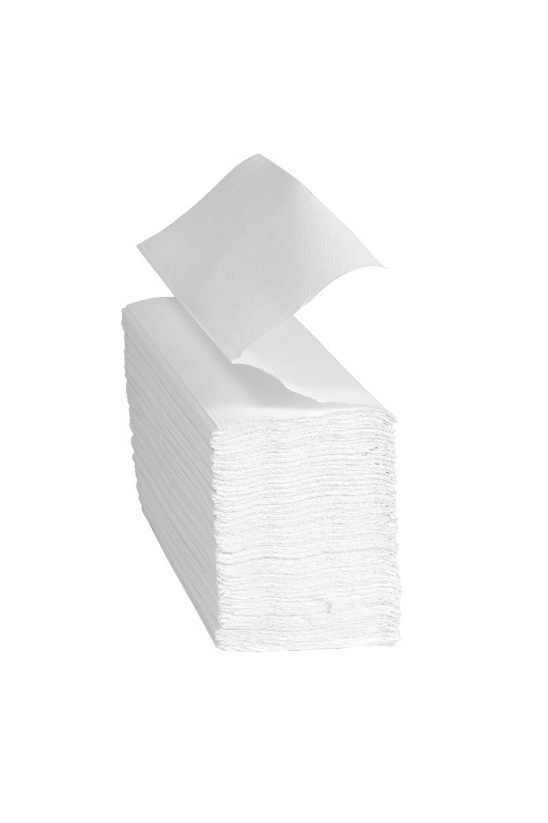 Bulk Z-Fold Hand Towels (3000) - Super Absorbent, Less Waste