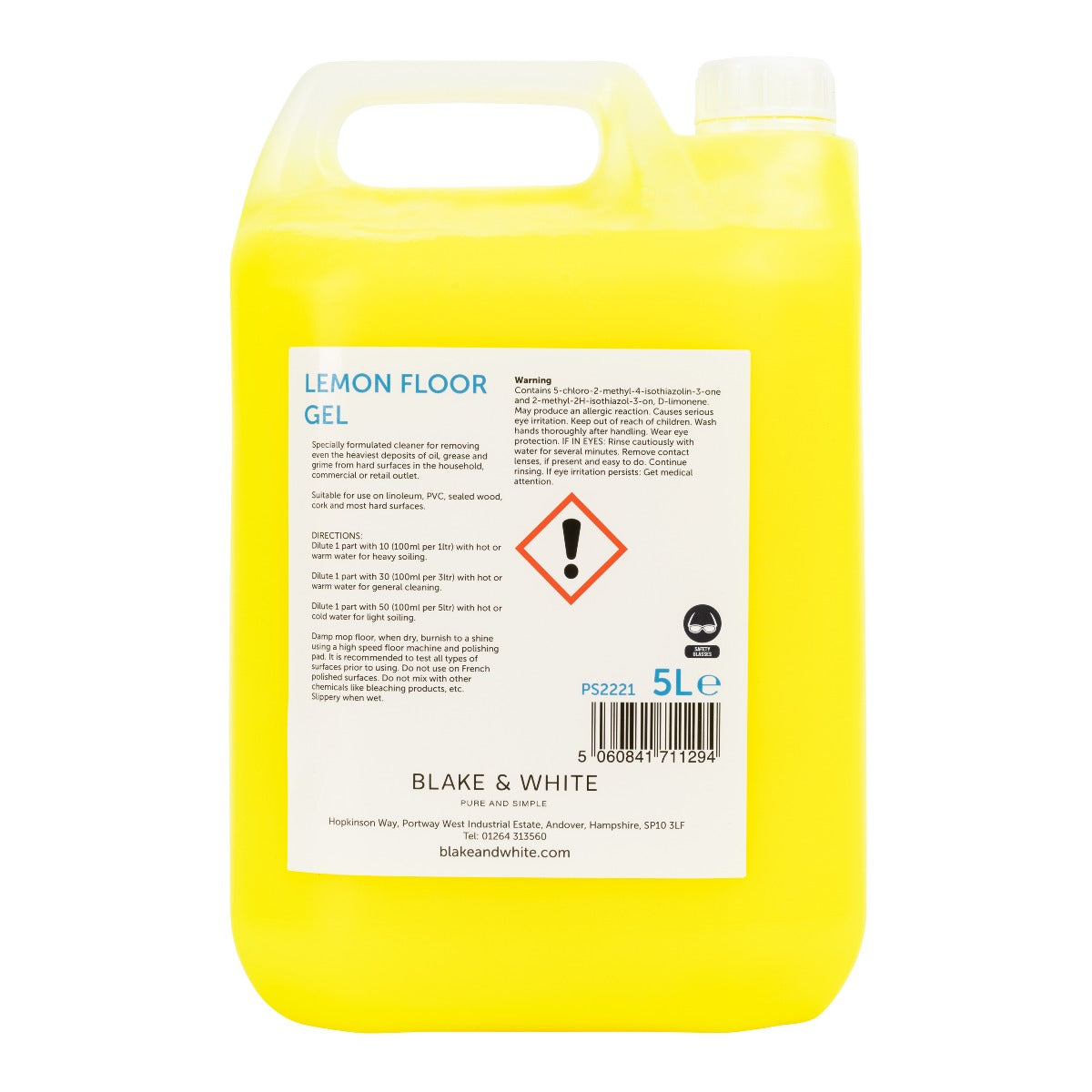 Purely Smile Lemon Floor Gel 5L