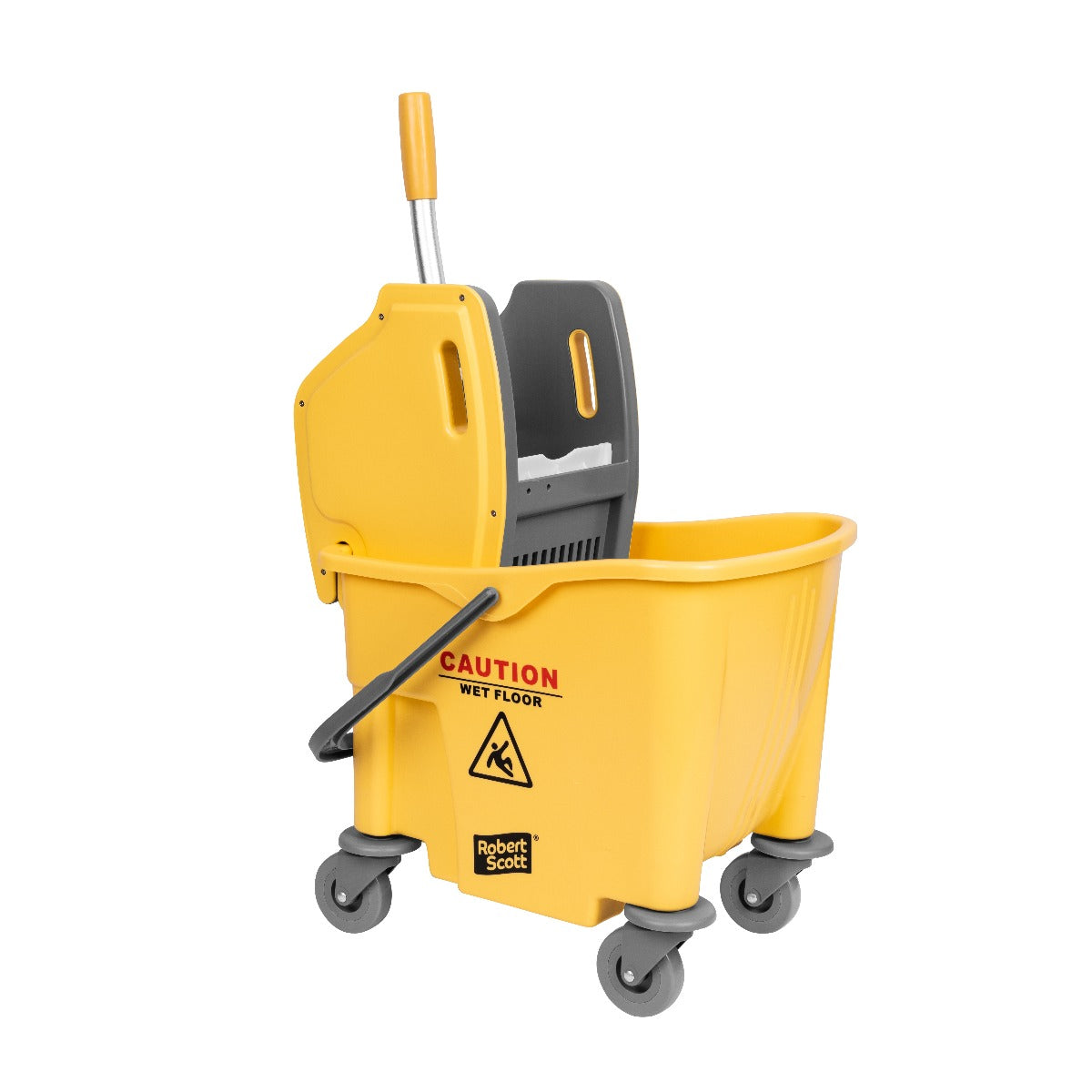 25L Yellow Mop Bucket & Wringer (Purely Smile, Kentucky)