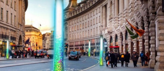 Could futuristic glass chimneys clean up London’s air