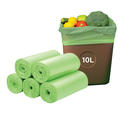 Purely Kind Compostable Food Waste Bag 10L - 50 Rolls of 24