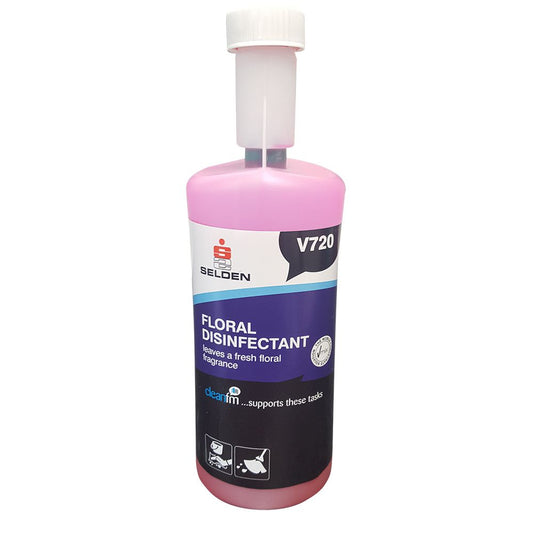 Selden V720 V-Mix Floral Disinfectant 1L