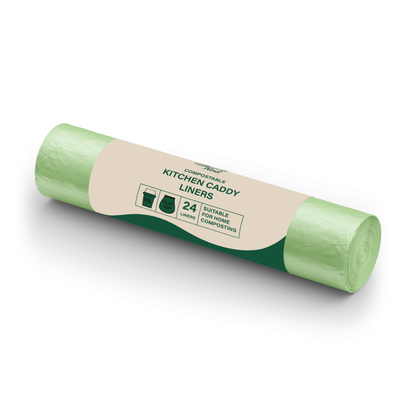 Purely Kind Compostable Food Waste Bag 10L - Roll of 24