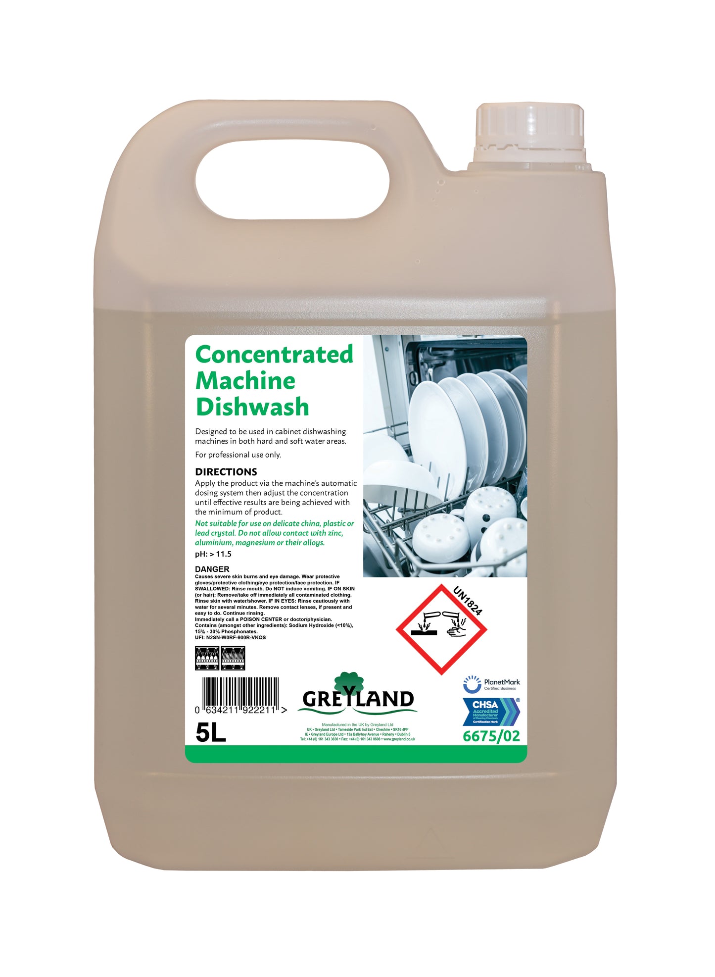 Purely Smile Hard Water Dishwash 5 Litre