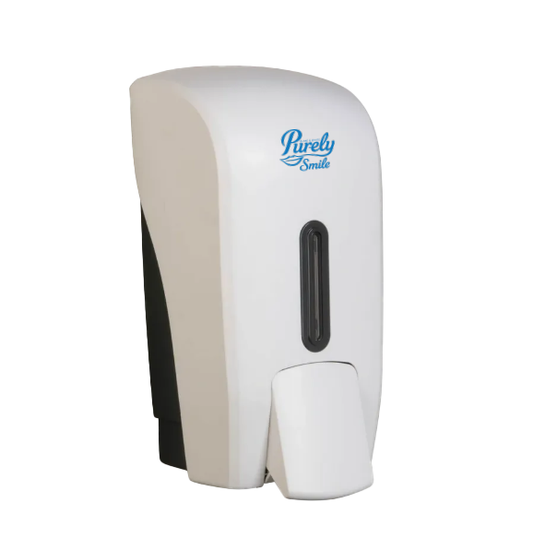 Purely Smile Bulk Fill Soap-Sanitiser Dispenser 1L White