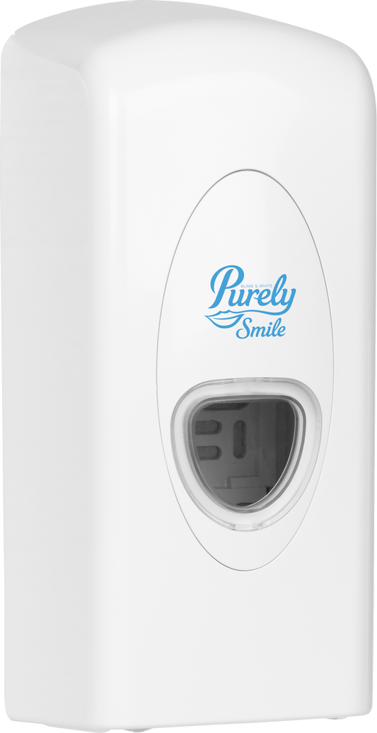 Purely Smile Bulk Fill Soap/Sanitiser Dispenser 1L Auto  Whi