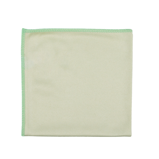 Purely Smile Microfibre Glass Cloth Green Smooth x 1