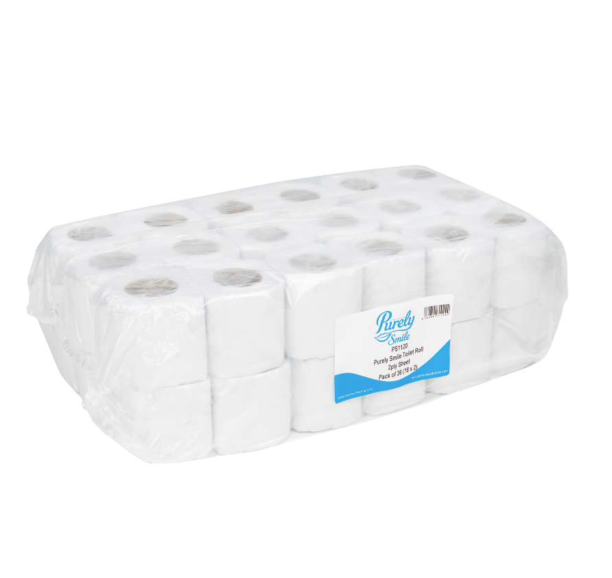 Purely Smile Toilet Roll 2ply Pack of 36 (9 x 4) *OFFER*