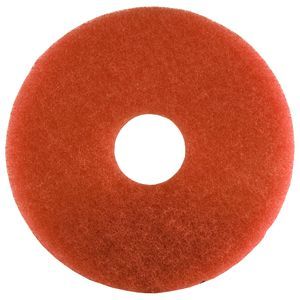 20" Red Floor Pad Cleans & Shines Floors
