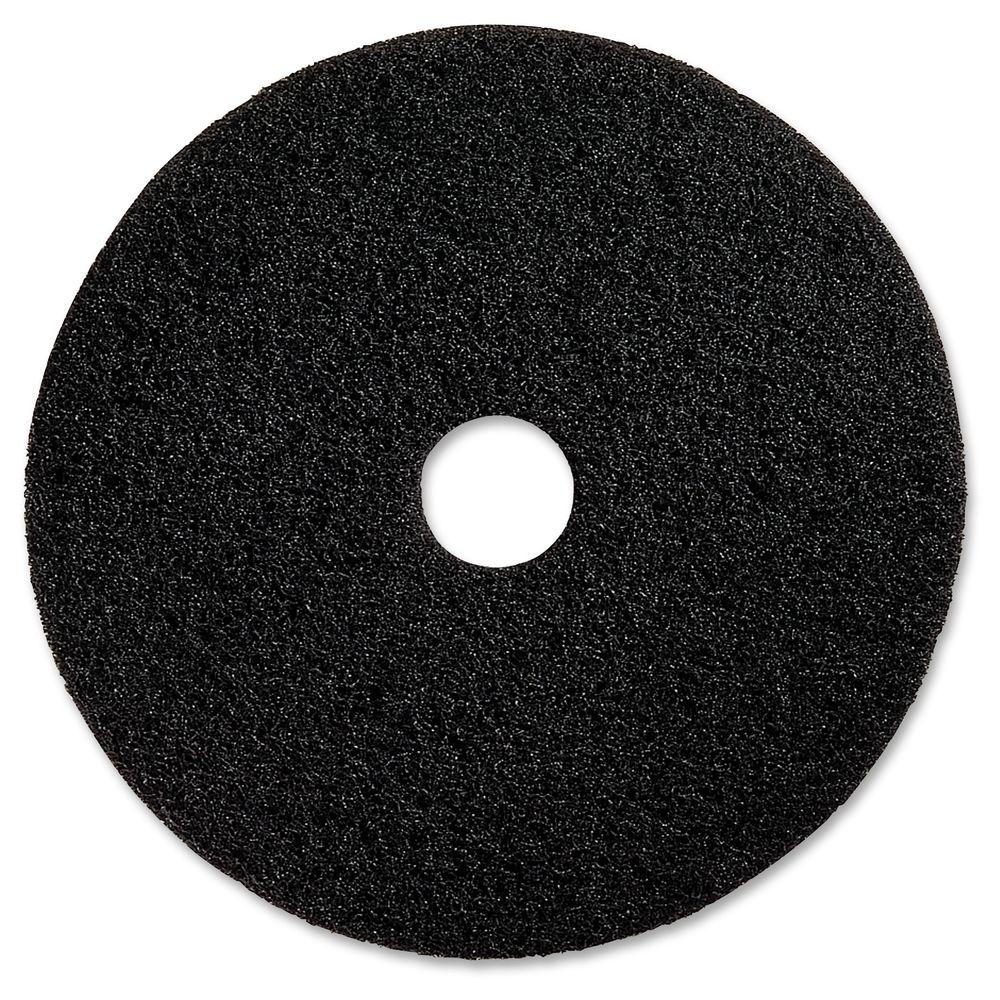 Black 20" Floor Pad - Cleans & Protects Hard Floors (Easy Cleaning)