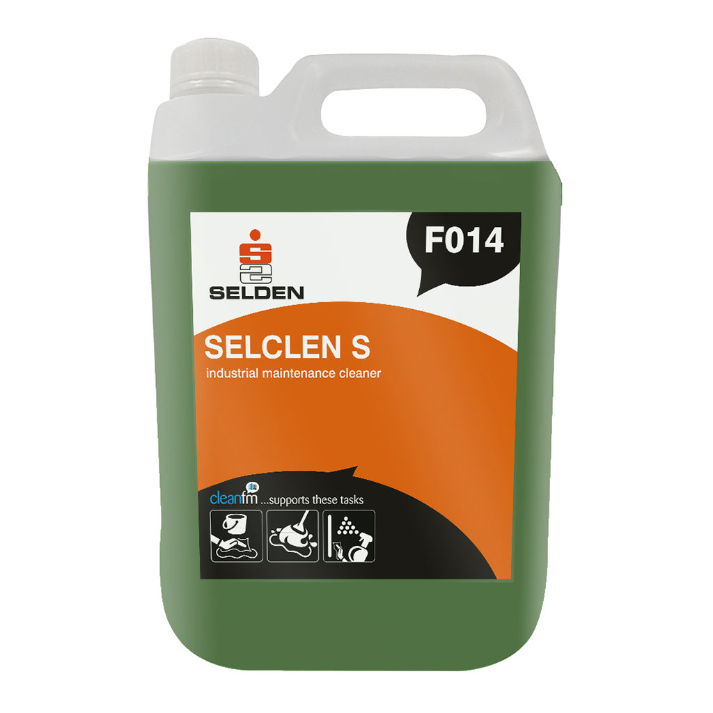 Selden Selclen-S Heavy-Duty Cleaner (5L) - Tough Stains, Easy Cleaning