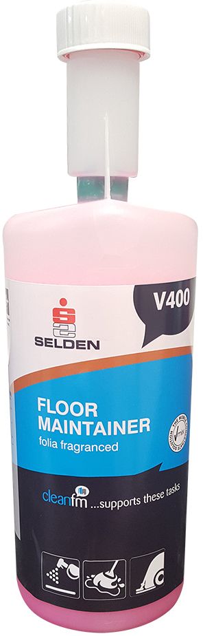 SELDEN V400 Floor Shine Maintainer (1 Liter) - Easy Shine!