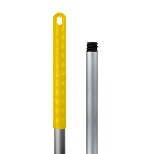 Purely Smile Yellow Mop Handle (Aluminum) - Easy Grip & Strong