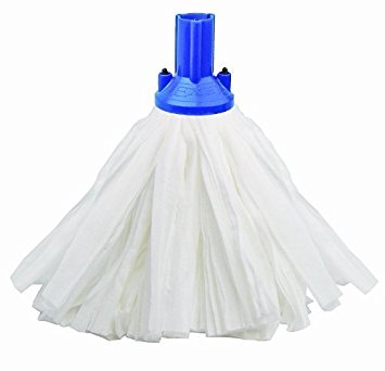 Purely Smile Big White Socket Mop Blue Pack of 10