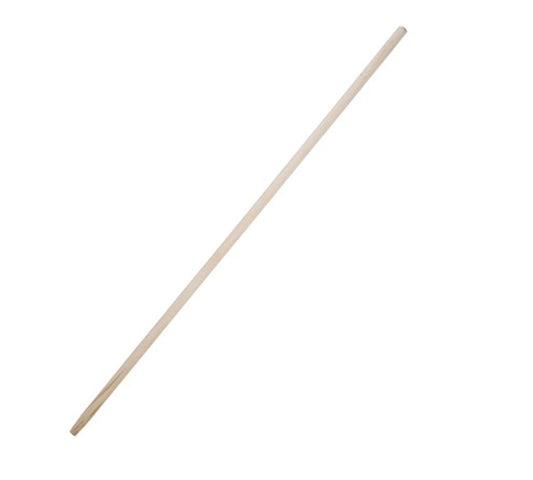 48" Wooden Broom Handle - Replaces Worn Handles Easily!