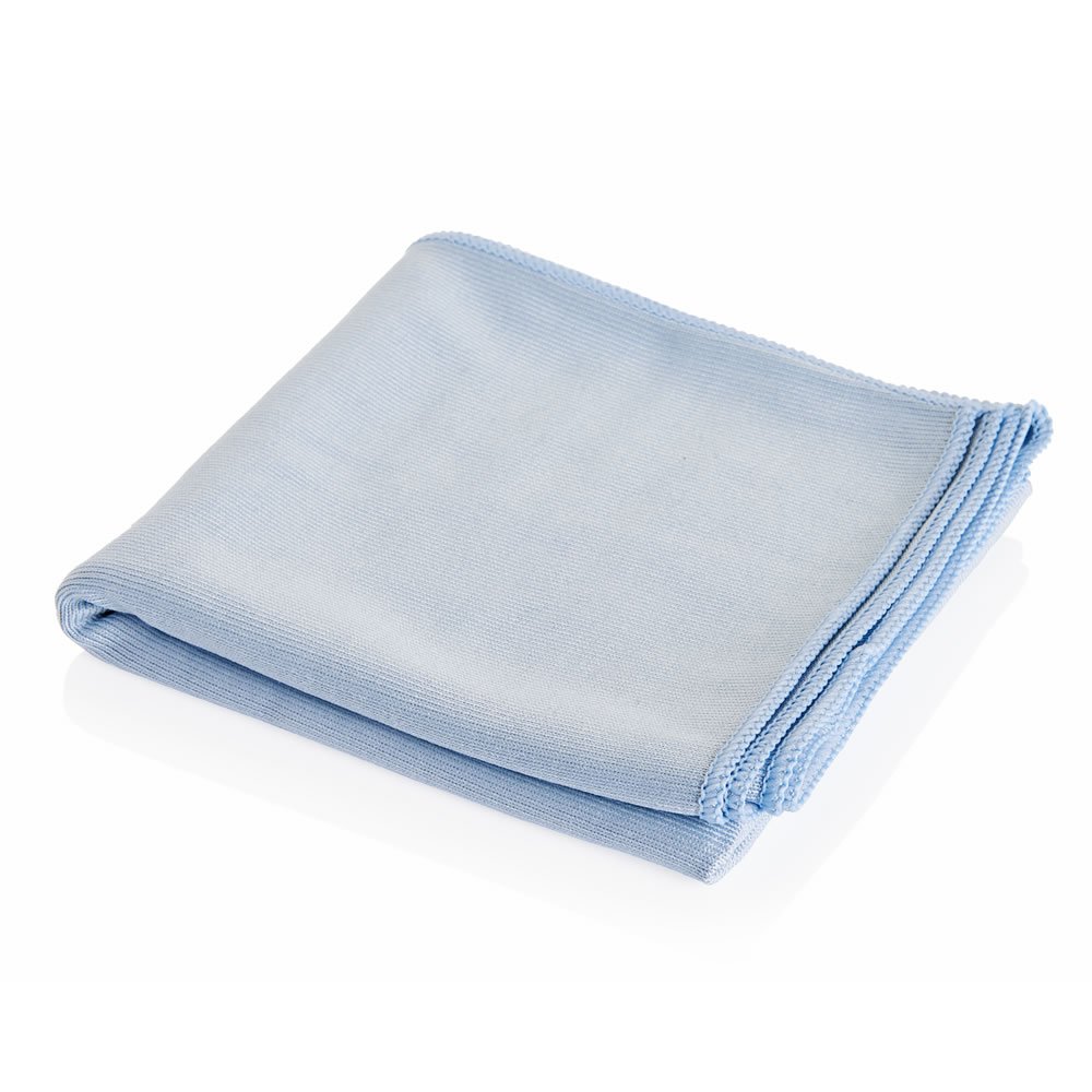 Purely Smile Microfibre Glass Cloth Blue Smooth x 1