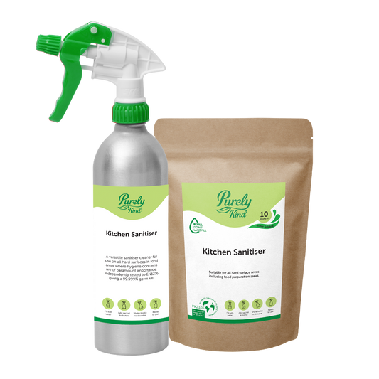 Purely Kind Capsules Kitchen Sanitiser Cleaner Starter Kit