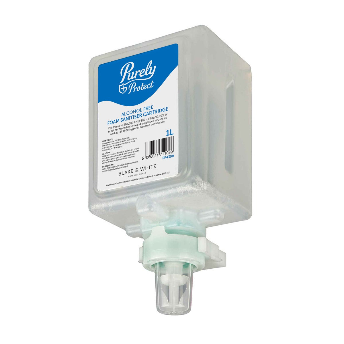 Purely Protect Alcohol Free Foam Sanitiser Cartridges 6 x 1L