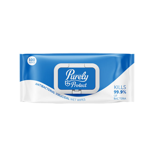 Purely Protect Antibacterial & Virucidal Wipes