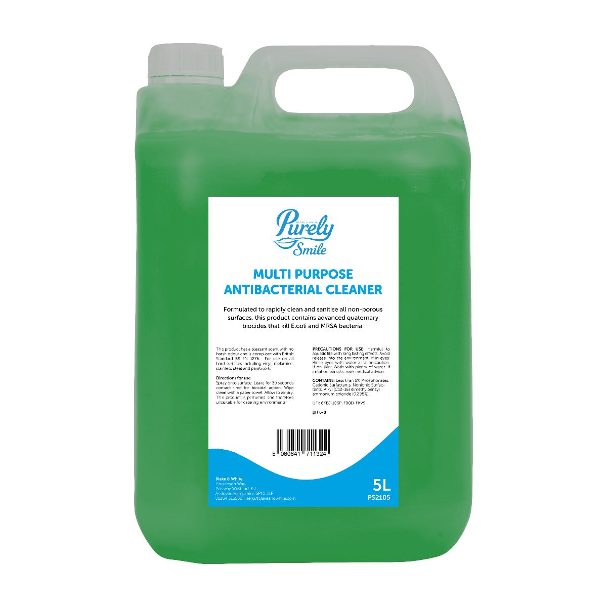 Purely Smile Multi Surface Cleaner Antibacterial 5L