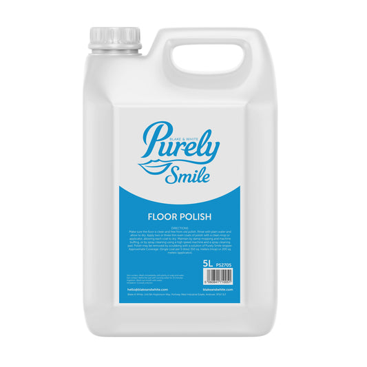 Purely Smile Floor Polish (5L) - Long-Lasting Shine & Protection