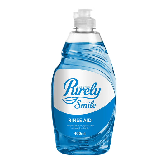 Purely Smile Rinse Aid (500ml) - Brilliant Dishes, Faster Drying