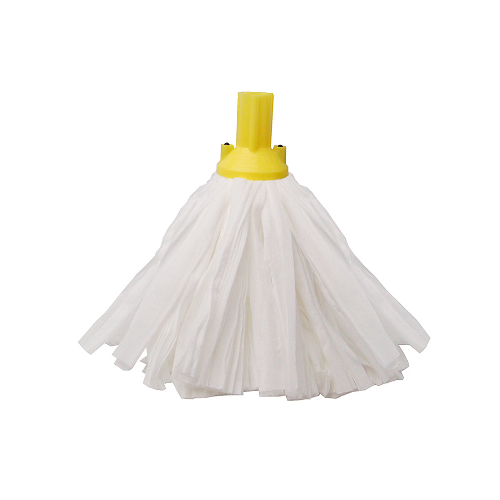 Purely Smile Big White Socket Mop Yellow x 1