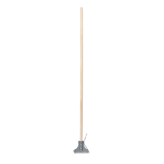 Purely Smile Wooden Mop Handle (Durable & Easy Grip)