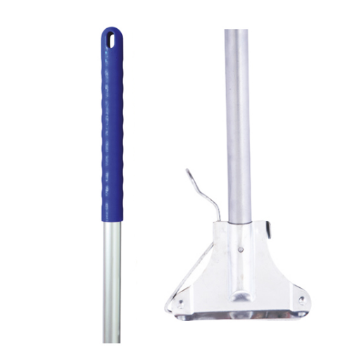 Purely Smile Kentucky Mop Handle (Lightweight Aluminum, Blue Clip)