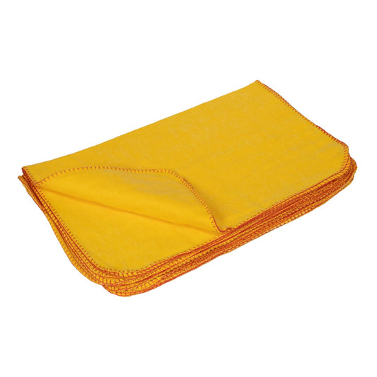 Purely Smile Yellow Dusters (10 Pack) - Grab & Clean!