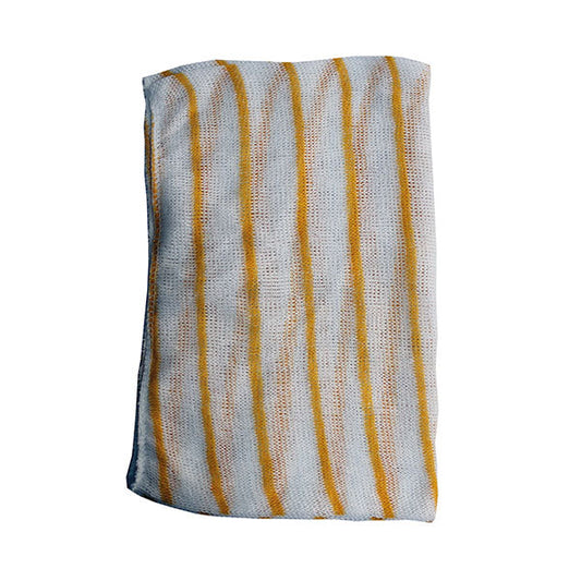 Purely Smile Dishcloth Striped Yellow x 10