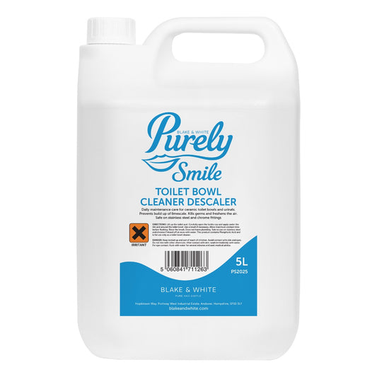 Purely Smile Toilet Bowl Cleaner - Powerful Cleaning, 5L Bottle